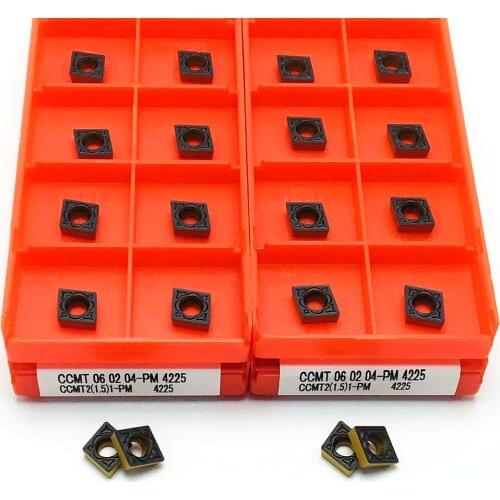 Lathe tool CCMT060204 PM 4225 CCMT060208 PM 4225 Internal turning tool Turning insert CNC milling cutter