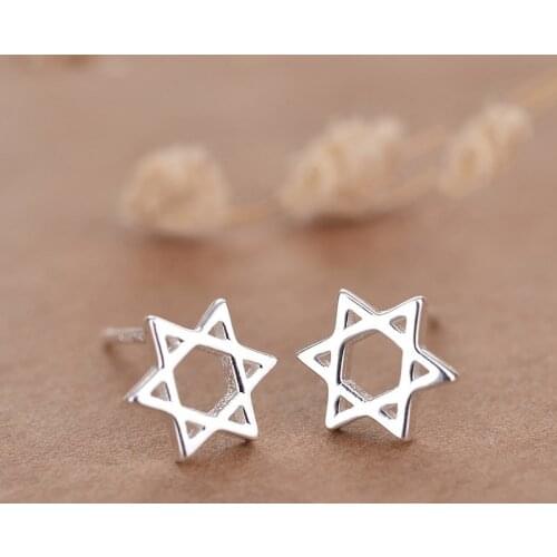 Fashion Prevent Allergy Star Stud Earrings for Women Party Earrings Jewelry Accessories Brincos pendientes eh980