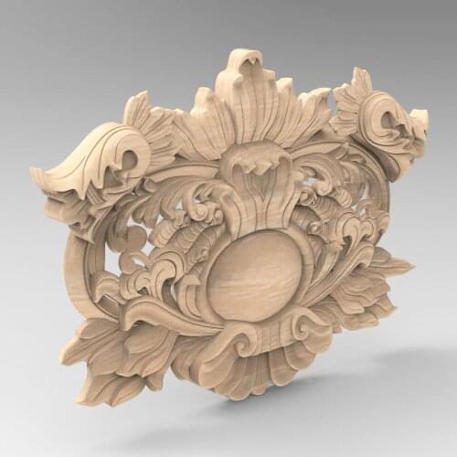 3D model for cnc 3D carved figure sculpture machine in STL file 3D furniture decoration Decor Wood carving