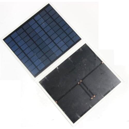6W 18V Polycrystalline Solar Cells Solar Panels Solar Module For Charging 12V Battery DIY Solar System Free Shipping