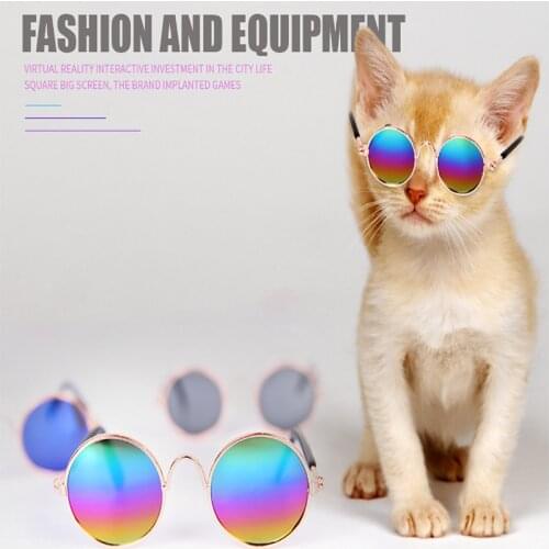 For Dogs Cats Pet Accessories Glasses Sunglasses Harness Accessory Puppy Products Decorations Lenses Gadgets Goods For Animals