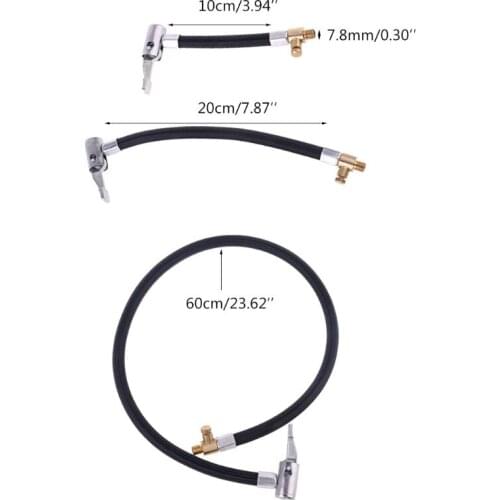 Car Tire Inflator Hose Locking Tube for standard Fine Thread Air Compressor Pump