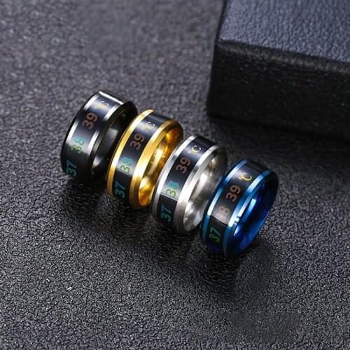 Temperature Ring Mood Emotion Feeling Intelligent Temperature Sensitive Rings Jewelry Temperature Ring