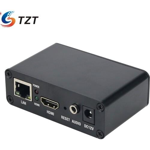 TZT Mini HDMI-Compatible Encoder Portable H.265 Encoder H264 1920x1080 For RTMP/PTSP/HTTP/UDP/RTP Live Streaming