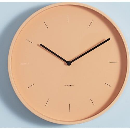 Minimalist Silent Wall Clock Modern Design Digital Simple Mute Wall Clock Living Room Bedroom Quartz Wandklok Home Decor ZB50WC