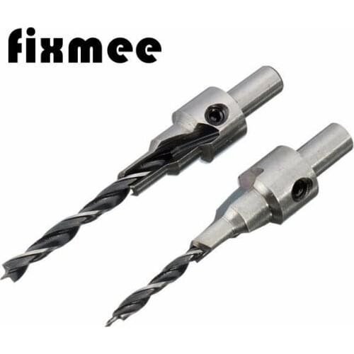 2 pcs/set Countersink Drill Bit Power Tools Speed Out Twist Drill Bits Set Saw Wood Drilling