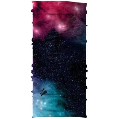 Necko Galaxy Buff Bandana Face Mask Pink Blue-DN0387 444983289
