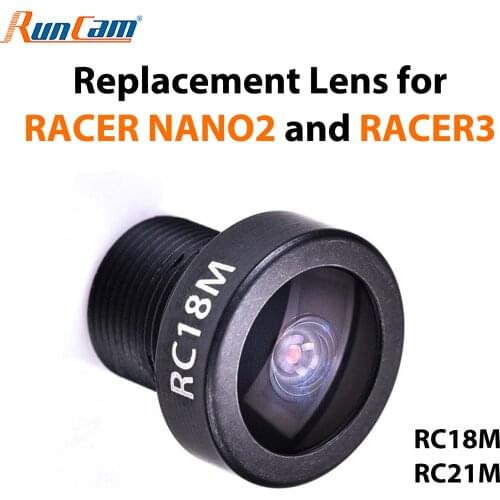 1.8MM/2.1MM Lens for RunCam Racer Racer Series Micro Swift/Sparrow 1/2 Robin RC18M and RC21M