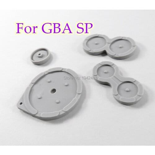 120sets High Quality Conductive Rubber key pad Replacement For GameBoy Advance SP for GBA SP Game console