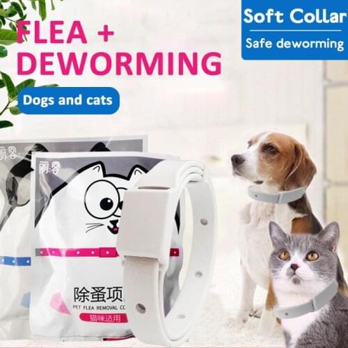 Removes Flea And Tick Collar For Dogs Cats Up To 8 Month Flea Tick Collar Anti-mosquito Insect Repellent Collar Cat Accessories