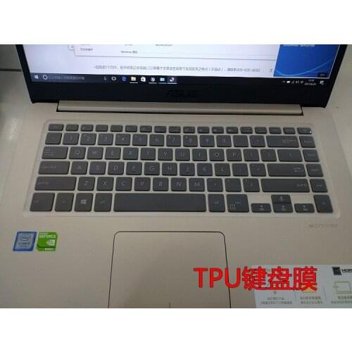 Clear TPU Keyboard protector skin Cover For ASUS VivoBook X510 X510UF X510UN X510UQ X510U X510 UF UN U UA K505B 15 15.6” laptop