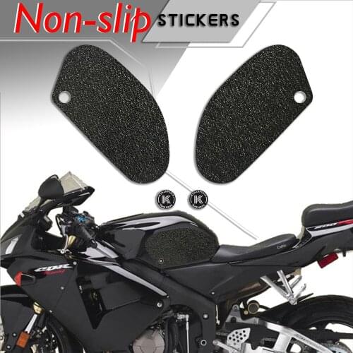 For Universal Motorcycle Non-slip Sticker Grips Protector Sticker Decal Gas Knee Grip Tank Traction Pad HONDA 03-206 CBR600RR