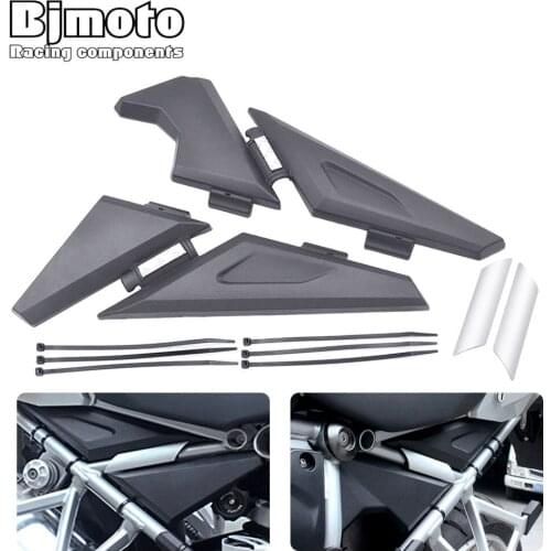 BJMOTO Motorcycle Upper Frame Infill Side Panel Set Guard Protector For BMW R 1200 GS R1200GS LC/Adventure 2013-2017