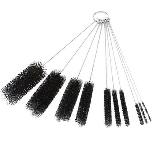 10 Pieces Home Accessories Multifunctional Useful Tool Nylon Stainless Steel Brushes Hot