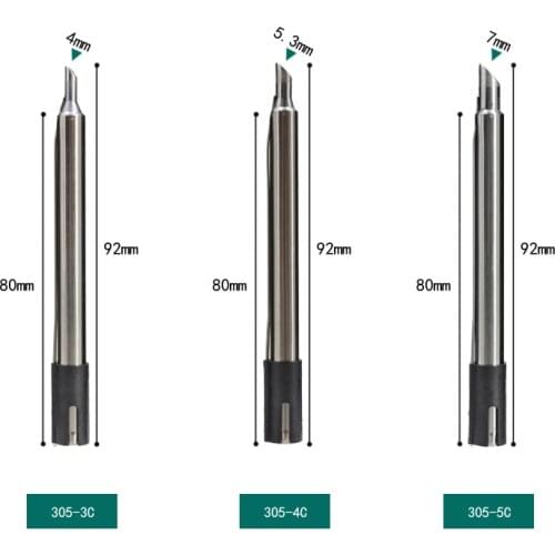 5pcs/lot QUICK 303D Original Lead Free Solder Iron Tip Station Soldering Tips