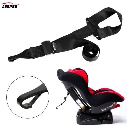 Car Safety Seat Interface Child Baby Seat Belts LATCH Belt Connector Connection Belts For ISOFIX Guide Grooves Car Accessories
