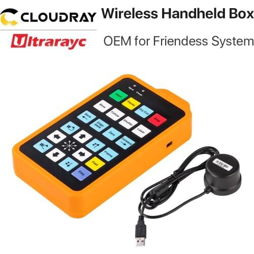 Ultrarayc OEM Wireless handle on Friendess FSCUT Laser Cutting Machine Control System FSCUT2000C CypCut BCS100 BMC1604