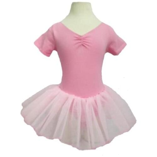 Child Party Tulle Ballet Dance Wear Practice Gymnastics Leotard Dancing Tutu Dress Ballerina Costume Lyrical Dancewear Kids