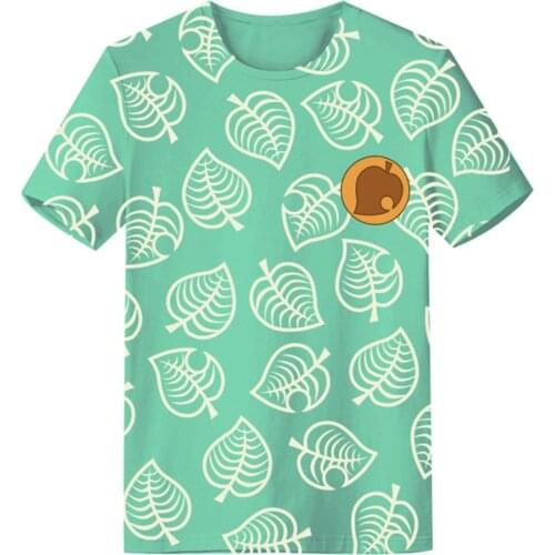 Game Animal Cosplay Crossing 3D Print Timmy Tommy Short Sleeve Shirt Summer Shirts