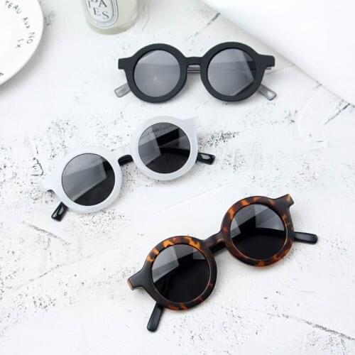 Summer Fashion Baby Sunglasses Kids Anti UV Protective Infant Sunglasses For Children Girls Boys Eyewear Round Sun Glasses