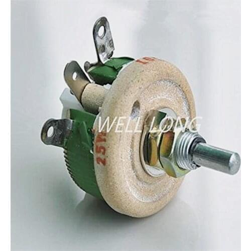 25 W 5 OHM High Power Wirewound Potentiometer, Variable Widerstand, Rheostat, 25 Watt