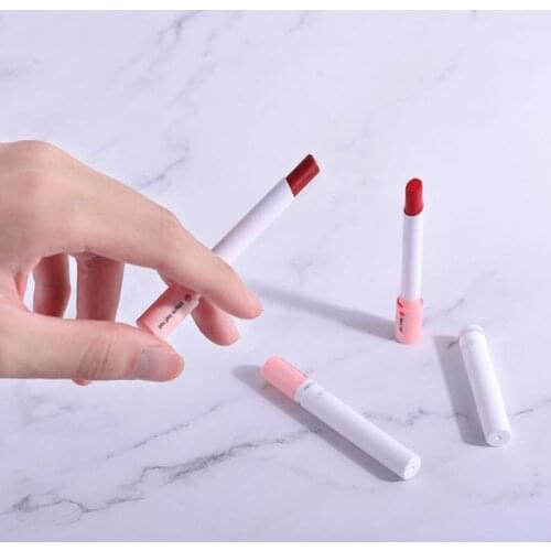 2021 New 4 Color Creative Cigarette Lipstick Set Matte Tube Velvet Long Lasting Lip Gloss