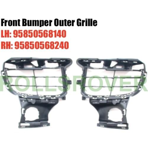 ROLLSROVER Front Bumper Fog Lamp Grille Outer Grille for Cayenne 2015 OEM 95850568140 95850568240