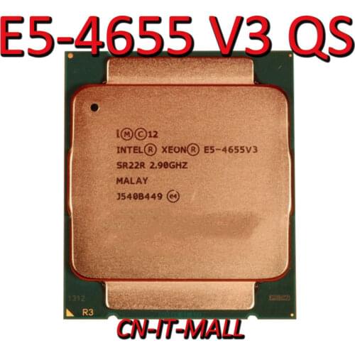 Intel Xeon E5-4655 V3 QS CPU 2.9GHz 30M 6 Core 12 Threads LGA2011-3 Processor
