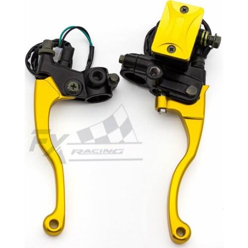 50CC-300CC 22mm Dirt Pit Bike Motorcycle Master Cylinder Brake Clutch Lever For Honda CRF230F CRF450R CRF250R XR250 XR230 MOTARD