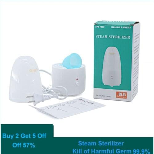 Menstrual Cup Sterelizer Portable Disinfection Box Steam Sterilize Feminine Lady Period Care Tools Women Hygiene Sterelizers