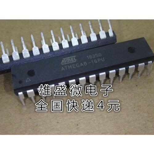 100% Original New In Stock ATMEGA8-16PU ATMEGA8 DIP-28