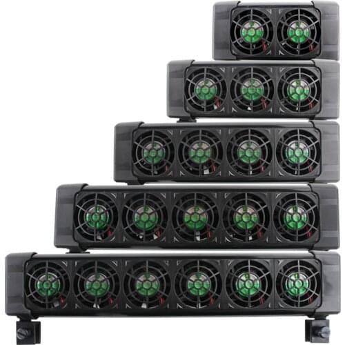 BOYU Aquarium Fish Tank Automatic Temperature Control Fan Cooling Water Mute 1/2/3/4/5/6