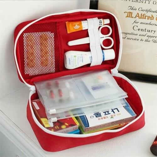 Camping First Aid Kit Portable Emergency Medical Bag Waterproof Car kits Bag Outdoor Travel Survival kit Empty Bag