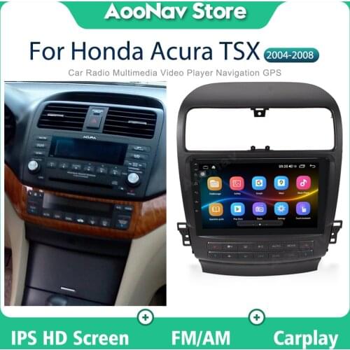 128G Android 10.0 Car radio For Honda Acura TSX 2003-2012 Car GPS Navigation player multimedia Stereo receiver Head Unit