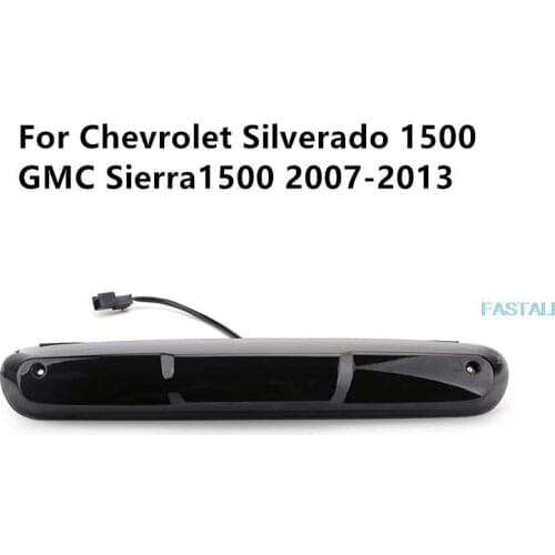 For Chevrolet Silverado 1500 GMC Sierra1500 2007-2013 High Brake Light Gray Transparent Brake LED Light high quality durable