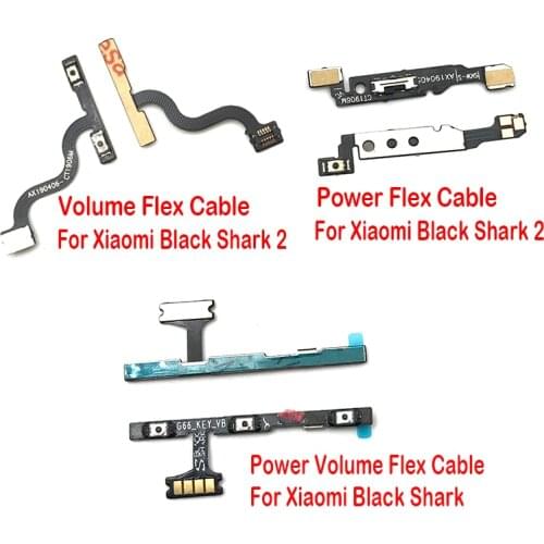 For Xiaomi Black Shark 2 Power On Off Volume Side Button Key Flex Cable Replacement Parts