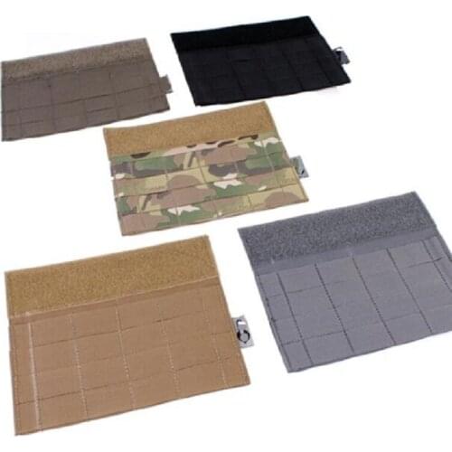 MK3 / MK4 Tactical Chest Hanging Front Main Package MOLLE DIY Large Panel MC BK DE RG