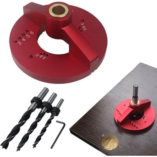 Multifunctional Hinge Drilling Dowel Jig Hole Puncher 35mm Concealed Cabinet Door Hinge Drill Guide Locator Furniture Tools
