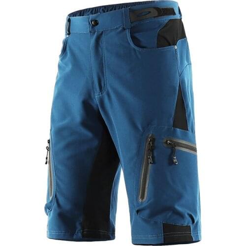 Mens Outdoor Sports Cycling Shorts Water Resistant Loose Fit