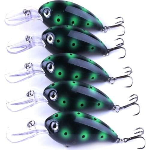 Floating Wobblers Hard Artificial Bait Fishing Lure Trolling Fish Accessory