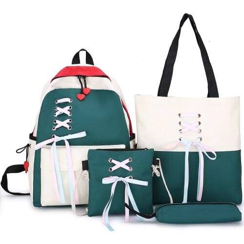 New Mochila Escolar Girls School Bags Teenage Schoolbag Female INS Wind Campus Fresh Junior High School Student Backpack Korean
