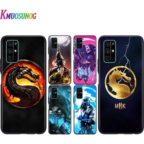 Silicone Cover Mortal Kombat For Honor V30 View 20 V20 30i 30S 30 20S 20E 20i 20 Lite Pro Plus Phone Case