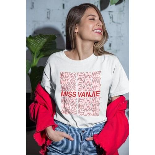 Skuggnas New Arrival Miss Vanjie Shirt RuPauls Drag Race shirt Vanjie gift Drag Race Fan Women Fashion T-shirt Drop Shipping