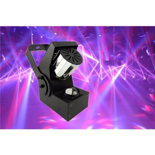 Mini Led Roller Scanner Beam Light 10W 4in1 RGBW DMX512 Laser Stage Lighting DJ Disco Party Effect Lights