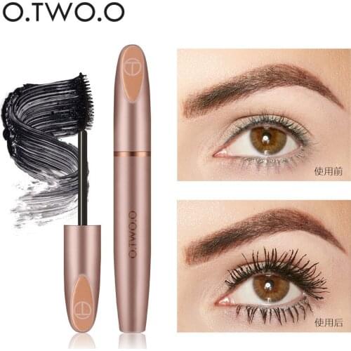 Fiber mascara is long thin thick curly waterproof sweat-proof durable styling and colorless makeup