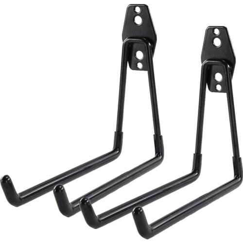 Heavy Duty Garage Storage Utility Hooks for Ladders & Tools, Wall Mount Garage Hanger & Organizer - Tool Holder U Hook with Anti