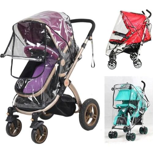 Universal stroller rain cover Baby Carriage Waterproof or Strollers Pushchairs stroller accessories