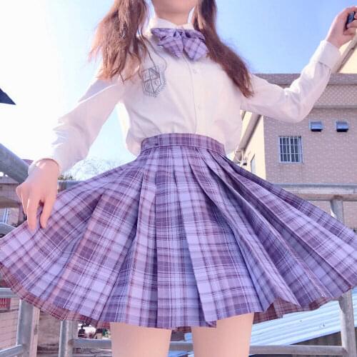 Women Red Black Pink Gothic Pleated Plaid Skirt Summer High Waist Korean Harajuku Japanese Cute Sexy Mini A-line Skirts Cosplay