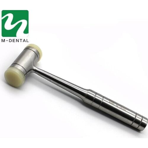 1 PC Dental Bone Surgery Mallet Stainless Steel for Multi Purpose Dental Tooth Extraction/ Implant Instrument