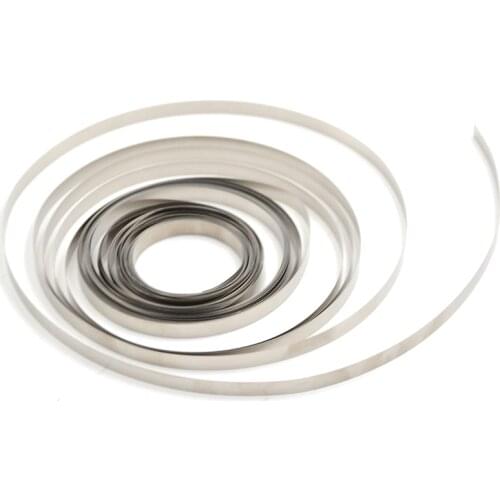 10M 7x0.12MM Ni Plate Nickel Strip Tape For Li 18650 26650 Battery Spot Welding